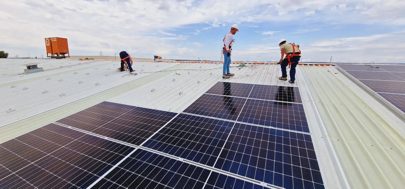 Instalación de placas solares Hero imagen